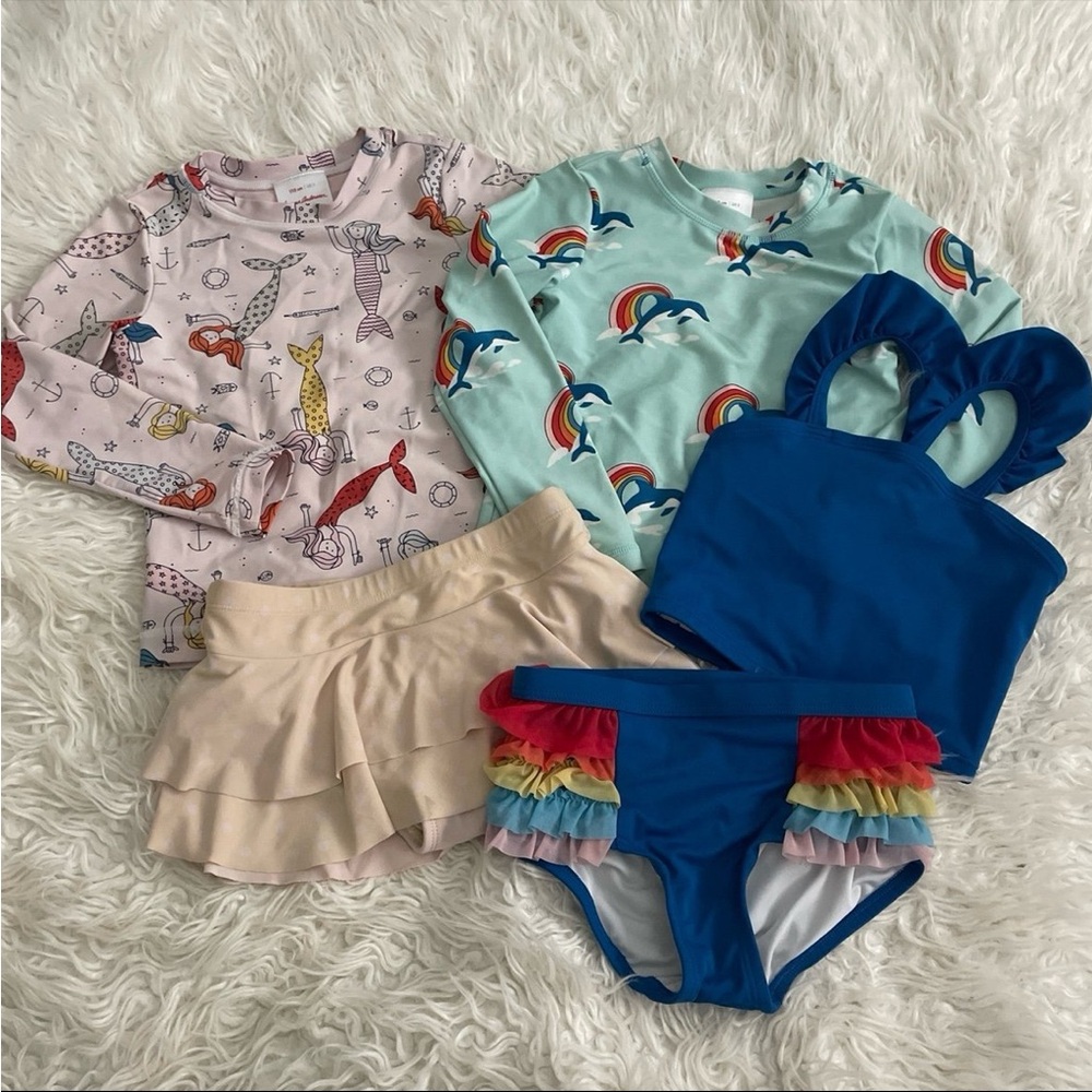 Size 5 Hanna Andersson Swimsuit Lot